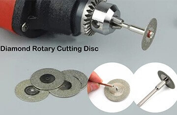Diamond Rotary Cutting Disc For Cutting Gemstone, Glass, Stone