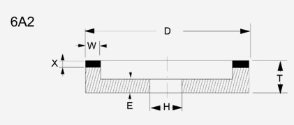 6a2 grinding wheel