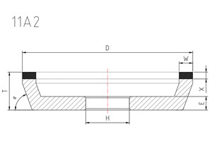 11a2 diamond wheel