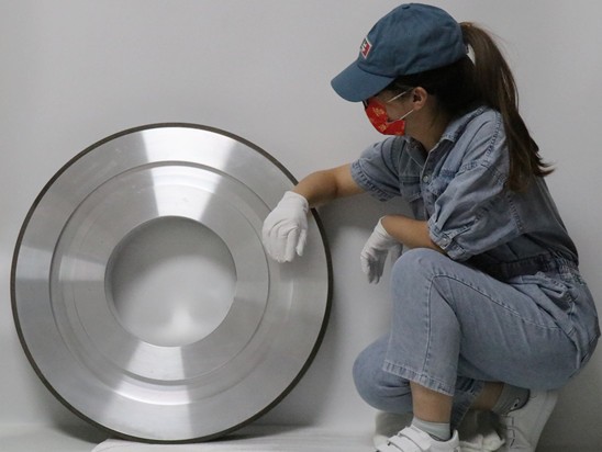 resin diamond grinding wheel for thermal spray coating