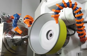 Vitrified bond diamond grinding wheel for PCD & CBN tools grinding