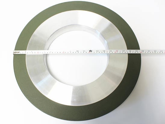 grinding wheel for hvof coating