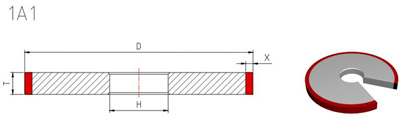 1a1 diamond wheel