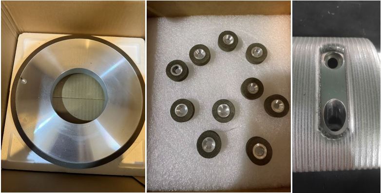 resin diamond grinding wheel for carbide coating