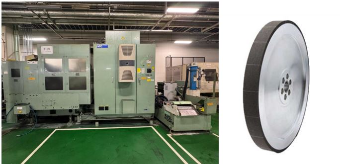 VITRIFIED CBN WHEEL FOR CAMSHAFT