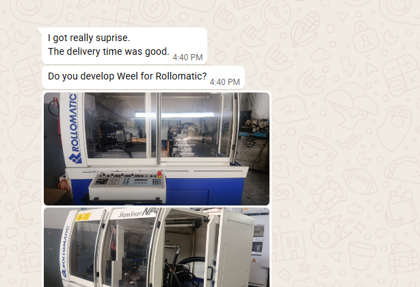 hybrid diamond wheel good feedback