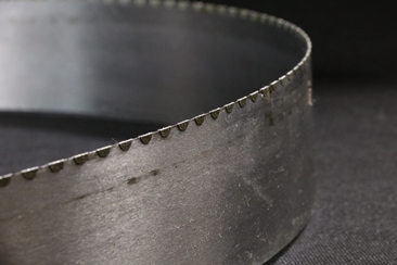 Diamond coated band saw blade