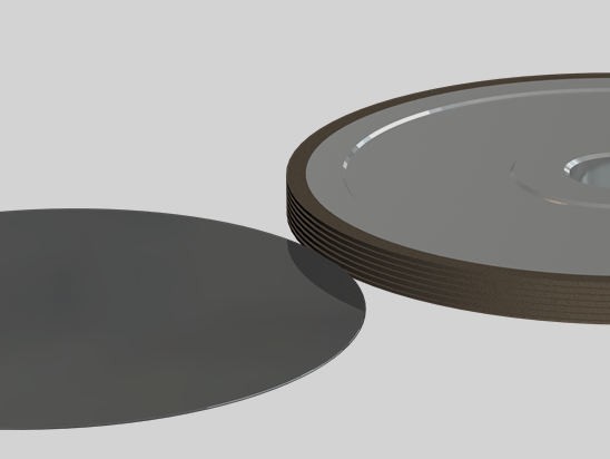 Silicon Wafer Chamfering grinding edge wheel