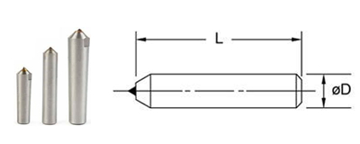 Single point diamond dressers 