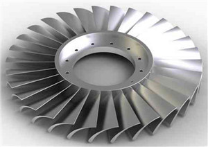  Ti-alloy integrated blisk for test