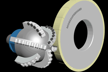 1A1 vitrified Diamond cylindrical grinding wheel for PDC