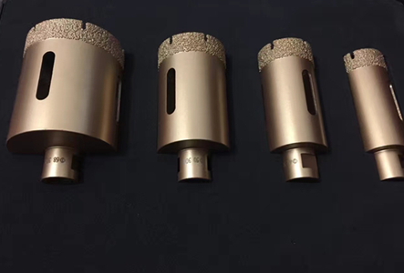 Vacuum Brazed Diamond Core Drill bits