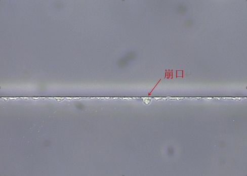 Control method of glass grinding edge chipping