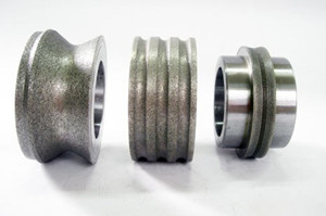 Manufacturing process of high precision diamond roller and fault cause during dressing