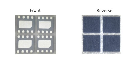 Diamond Dicing Blade for DFN Semiconductor packaging