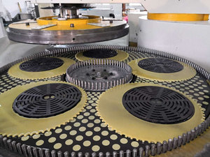 double disc grinding compressor parts