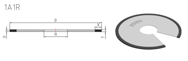 1a1r cutting wheel