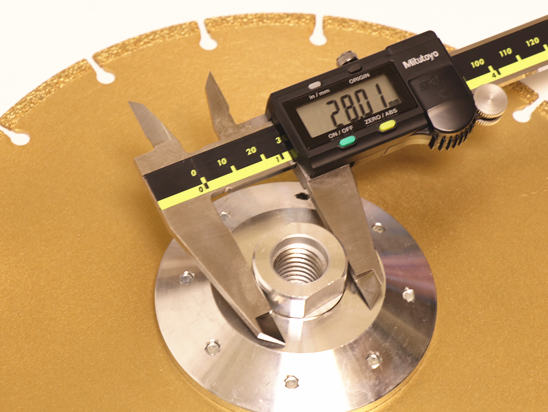 Vacuum Brazed Diamond Cutting Disc, Cast Iron Cutting