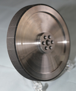 diamond grinding wheel in high speed railway track plate processing