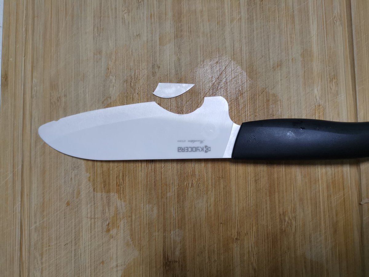 How to grind ceramic knife