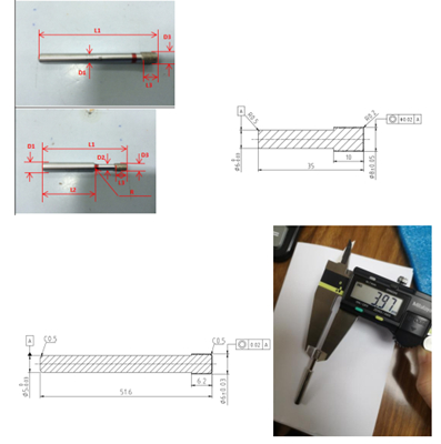  electroplated diamond internal grinding head