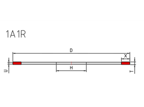 1A1R Diamond Cutting Wheel, CBN blades