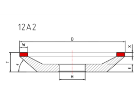 12A2 Diamond Grinding Wheel