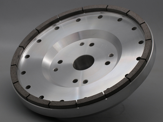 Cylindrical grinding wheel for monocrystal silicon rod