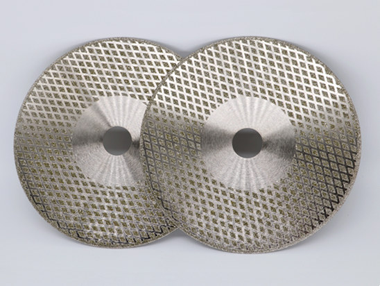 electroplated diamond cutting disc