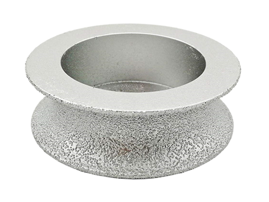 Round Dry Vacuum Brazed-Diamond Grinding Wheel