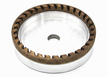 Inner segmented metal diamond cup wheel