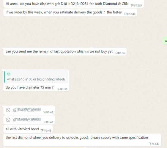 good review of diamond g rinding wheel for thermal spray coating