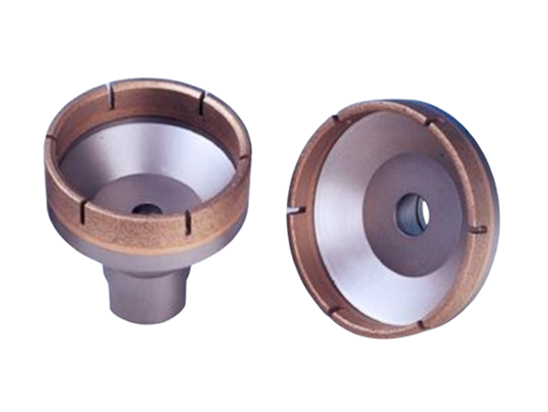 Milling grinding wheels for optical glass