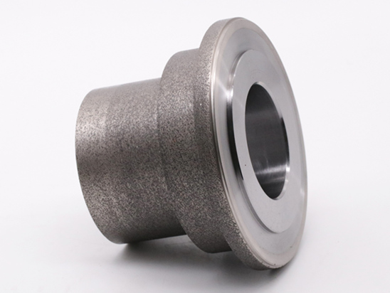 Reverse plated electroplated dressing wheel