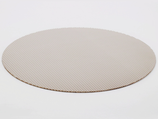 Hexagonal resin diamond polishing pads