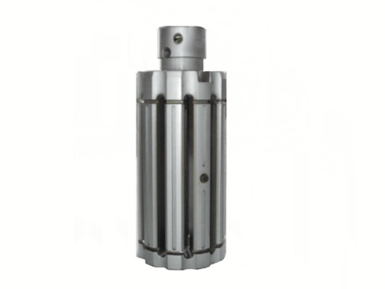 single feed honing head