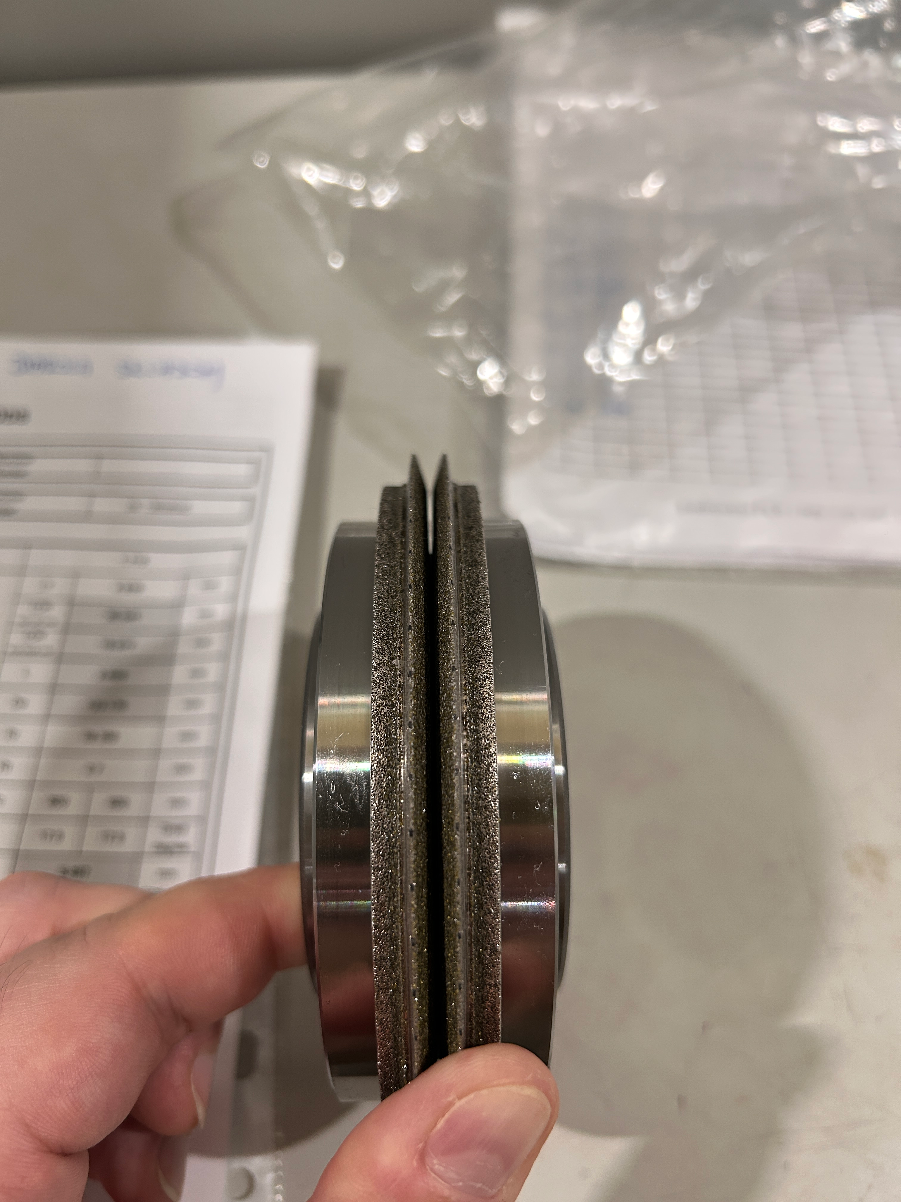 electropalted diamond dressing roller