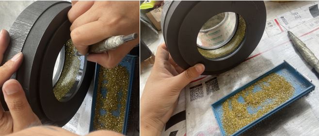 Manual Diamond Implantation