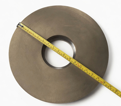 ø400mm Bronze sintered grinding disc for glass