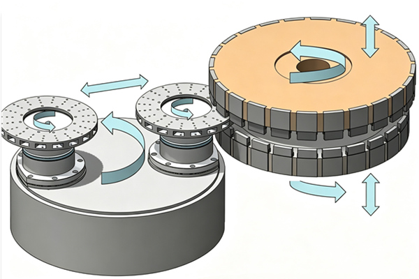 face grinding carbon ceramic brake disc