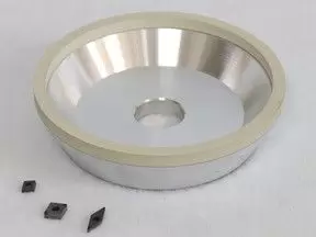 Peripheral Diamond Wheel for Indexable Inserts especially CBN inserts