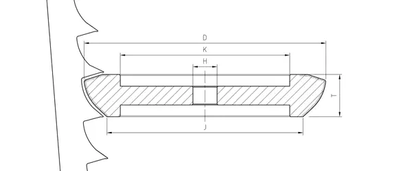 cbn grinding wheel for bandsaw blades 