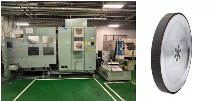 VITRIFIED CBN WHEEL FOR CAMSHAFT