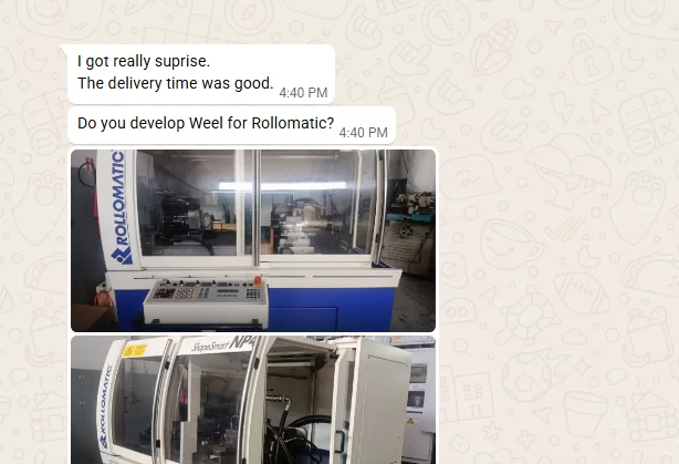 hybrid diamond wheel good feedback