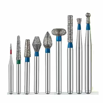 Dental diamond burrs