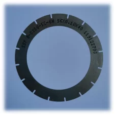 Diamond dicing blade cutting PCB