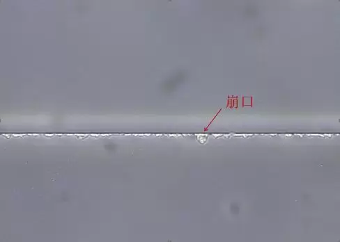 Control method of glass grinding edge chipping
