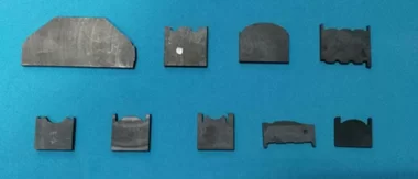 With the ferrite market is becoming full, the emerging market of NdFeB. The tooling requirements of advanced processes, such as internal grinding, cylindrical grinding, centerless grinding, double-disc surface grinding, thread-grinding and cutting of ferrites, samarium cobalt, neodymium iron and other magnetic materials. 1. Resin/Metal bond wheel for centerless grinding Single-piece formation of a resin bond wheel with a maximum outer diameter of φ1000mm and width of T200mm can be realized. Resin/Metal bond wheel for centerless grinding Material of Ferrite bars: Ferrite bars 2. Resin/Metal bond double disc for surface grinding High grinding performance and long tool life for processing of Ferrite/NdFeB Resin/Metal bond double disc for surface grinding 3. Electroplated diamond wheels for formed grinding This is a high precision electroplated wheel realized by our original precision electrodeposition technology and shows excellent shape retention performance and long-lasting sharpness in form grinding. Since truing/dressing on a machine is not required, high precision and high efficiency form grinding is possible. Electroplated diamond wheels for formed grinding Material of NdFeB: Material of NdFeB Pre:The Relationship between RPM and Surface Finish of Wheel