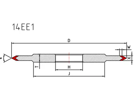 14ee1 grinding wheel