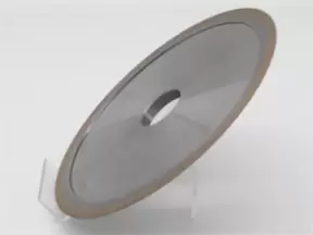 Diamond grinding wheel for wire rolling mill rolls